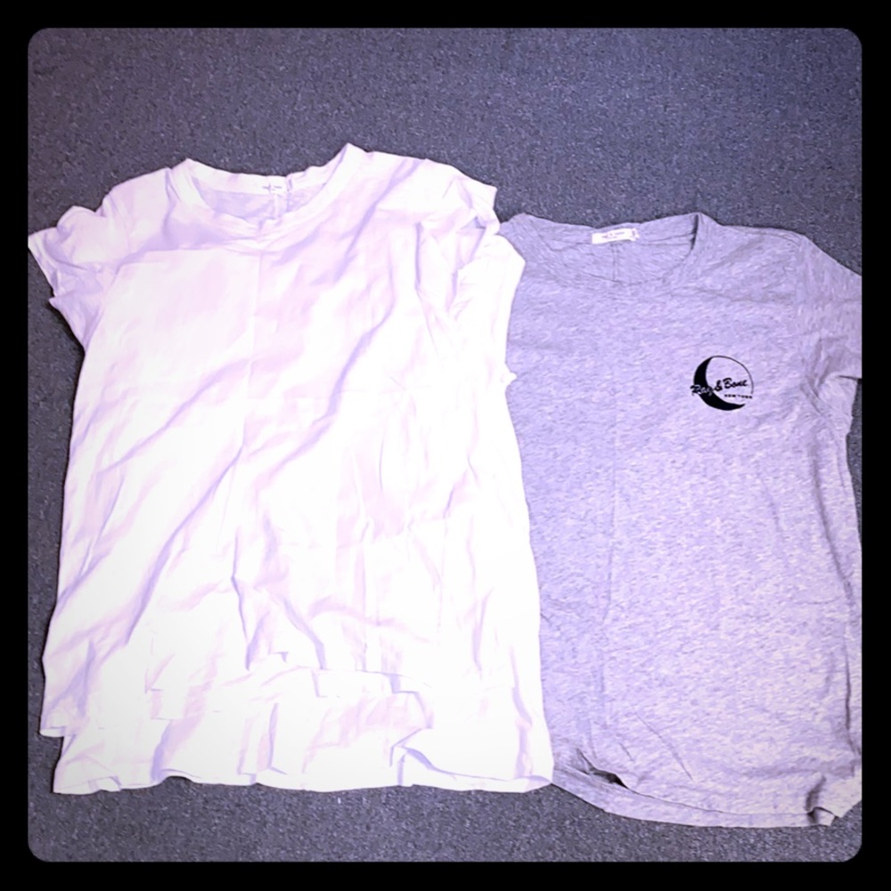 3 Rag and Bone Tees Large